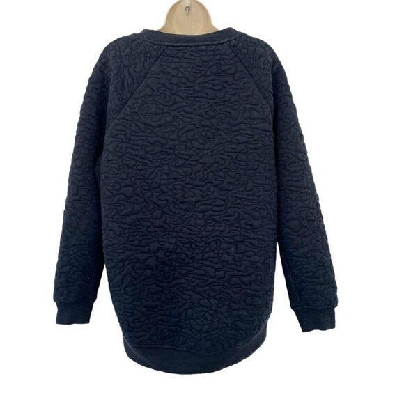 Nike Women's Sz M Black Sportswear Rally Crewneck Sweatshirt Style #841645-010 - Picture 4 of 10